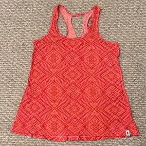 Smartwool Tank - Geometric Print Top - Women's Medium - Merino Wool